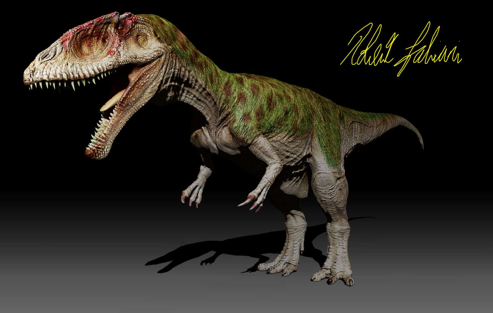 Carcharodontosaurus by Robertasaurus Fabiani