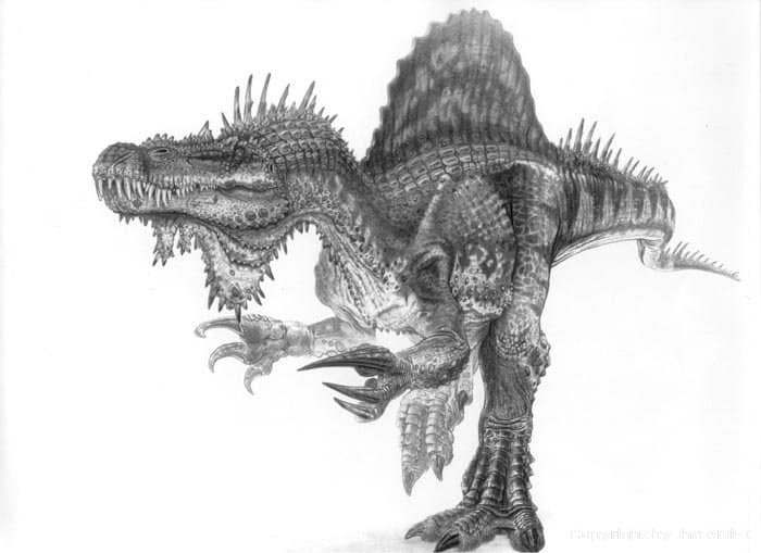 Spinosaurus by Todd Marshall