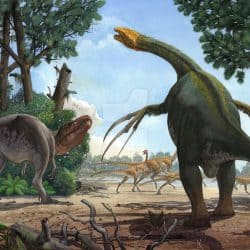 Therizinosaurus by Sergey Krasovskiy