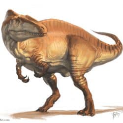 Acrocanthosaurus by L. D. Austin
