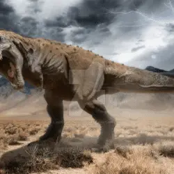 Tarbosaurus by Herschel Hoffmeyer