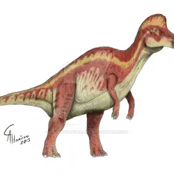 Corythosaurus by Camus Altamirano