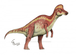 Corythosaurus by Camus Altamirano