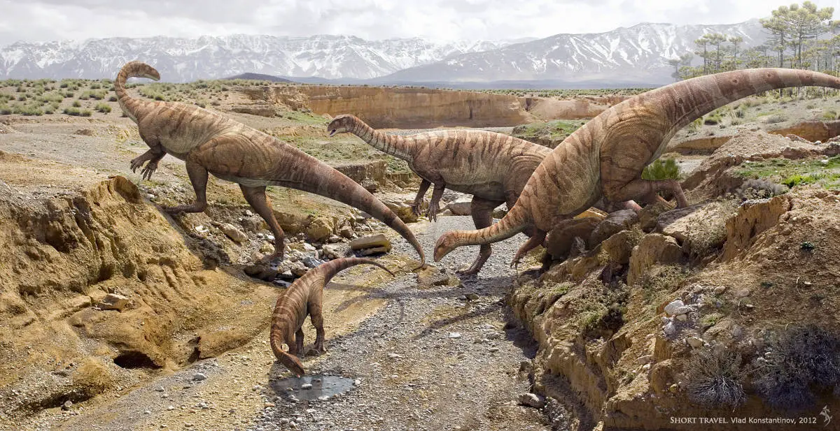 Plateosaurus by Vlad Konstantinov