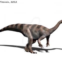 Plateosaurus by Nobu Tamura