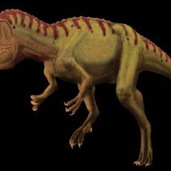 Cryolophosaurus by Frank Lode
