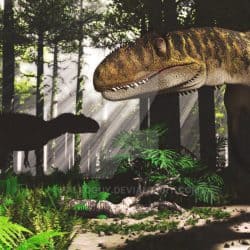Metriacanthosaurus by Jk