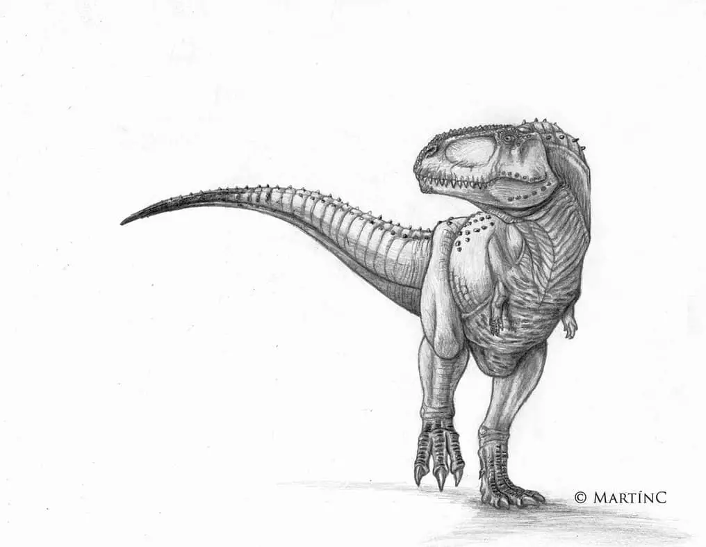 Abelisaurus by Martin Colombo
