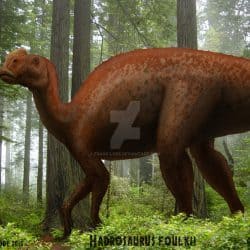 Hadrosaurus by Frank Lode