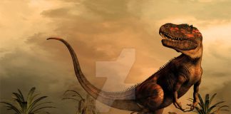 Torvosaurus by Philip Brownlow 