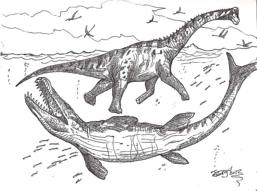 Dakosaurus by HodariNundu
