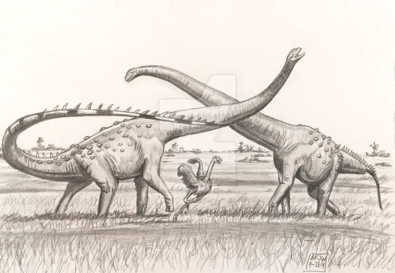 Alamosaurus by Anton