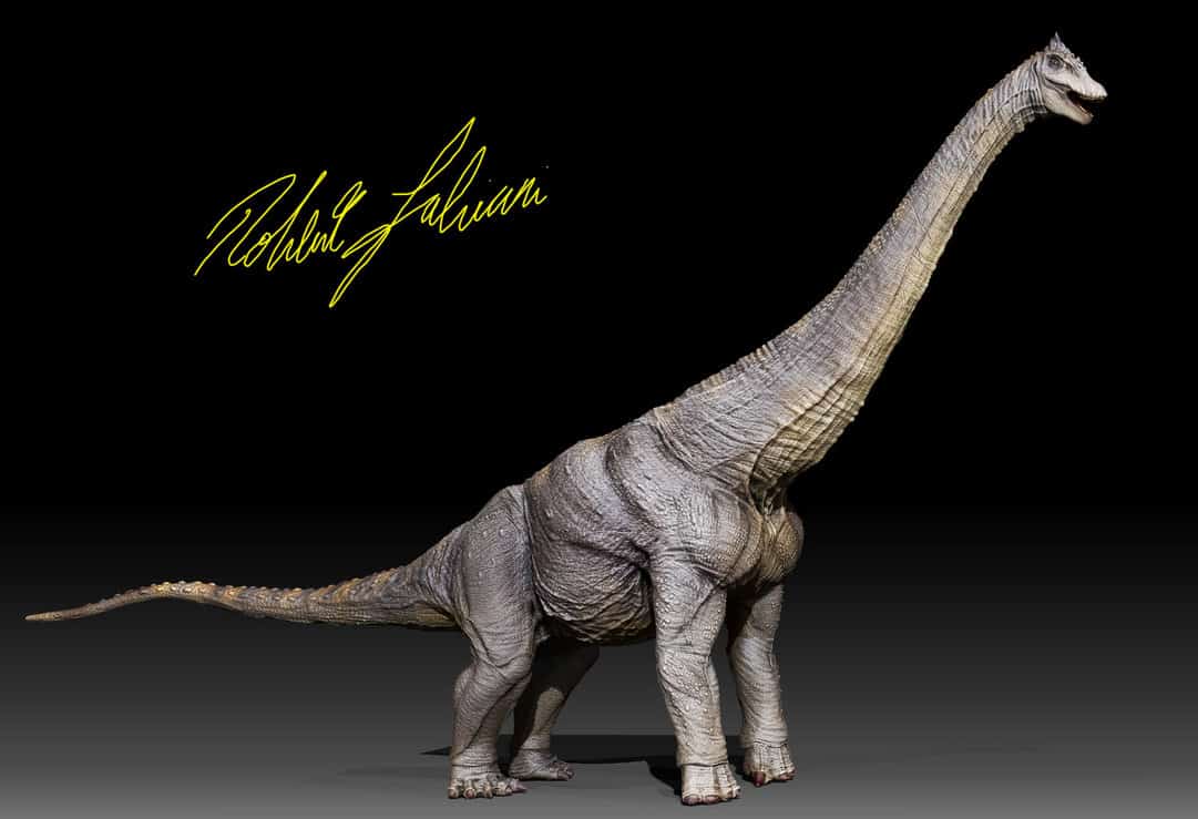 Alamosaurus by Robertasaurus Fabiani