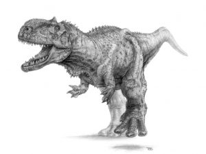 Rajasaurus by Seth Stephenson