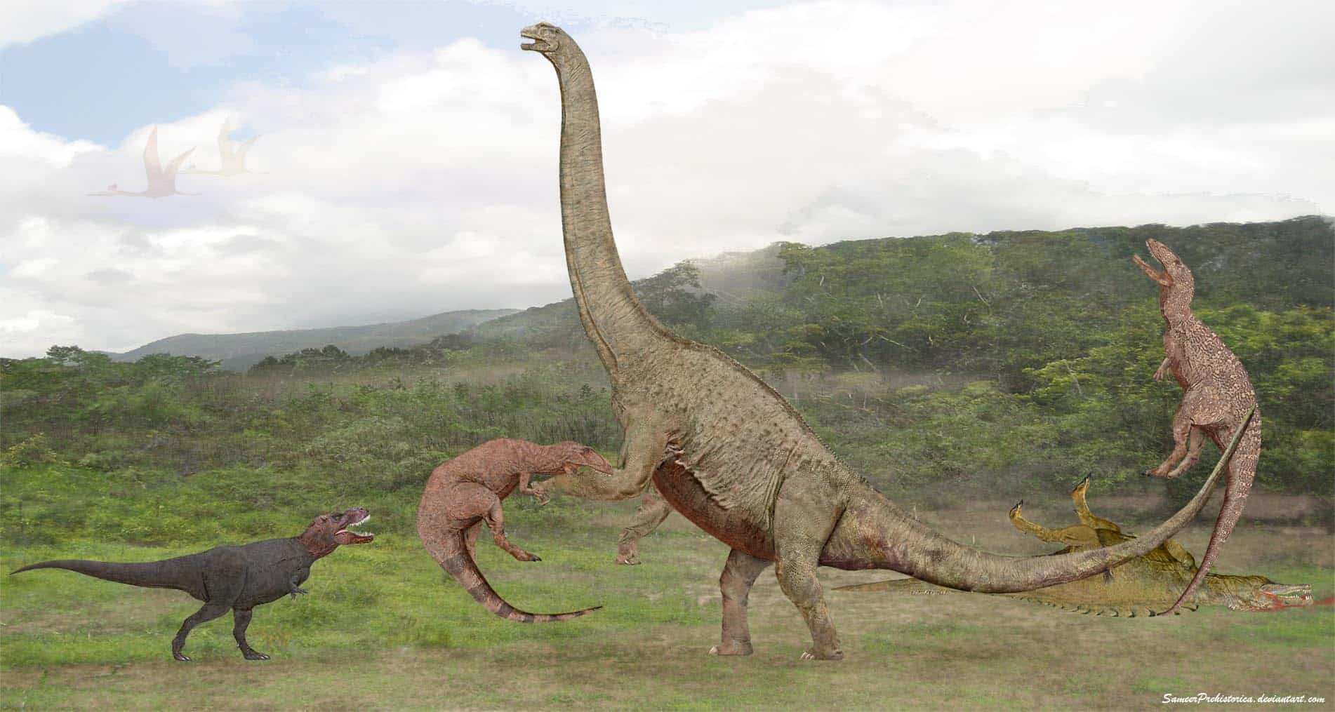 Argentinosaurus by SameerPrehistorica