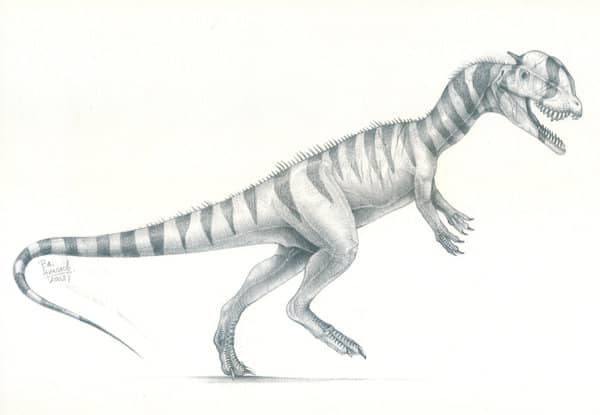 Dilophosaurus by Vladimir Nikolov