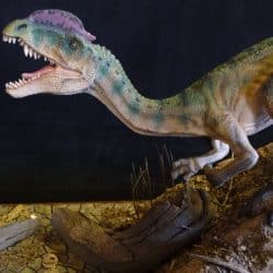Dilophosaurus by Martin Garratt