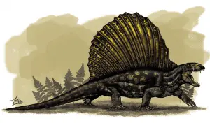 Dimetrodon Dinosaur