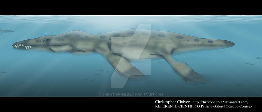 Pliosaurus by Christopher Chavez