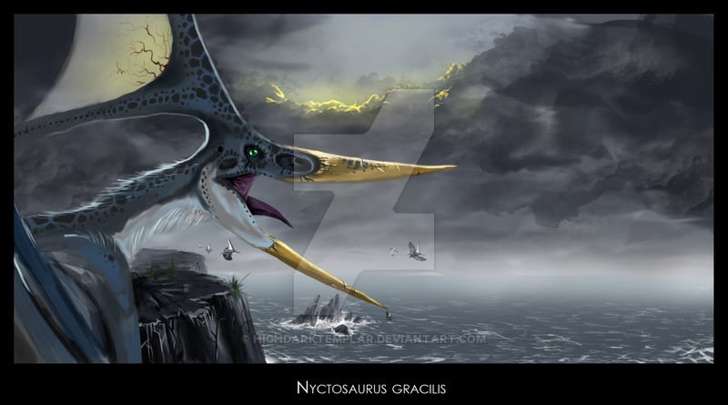 Nyctosaurus by High Dark Templar