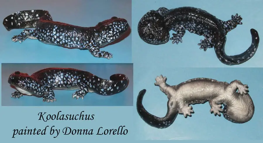 Koolasuchus by Donna Lorello