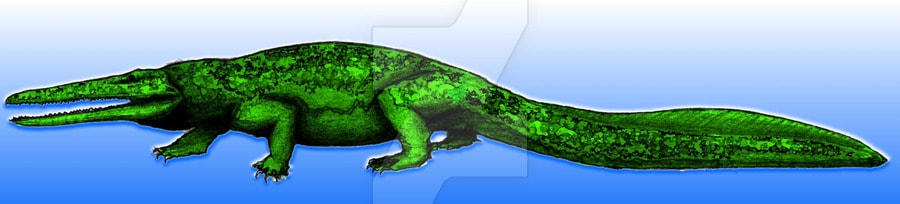 Prionosuchus by Ricardo Ramirez