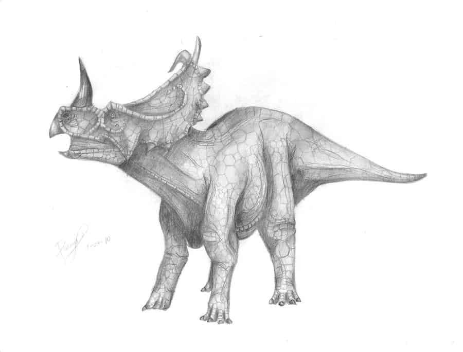 Centrosaurus by Eurich