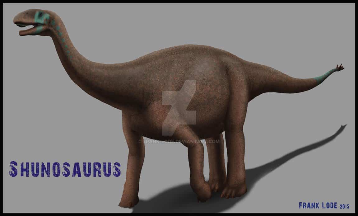 Shunosaurus by Frank Lode