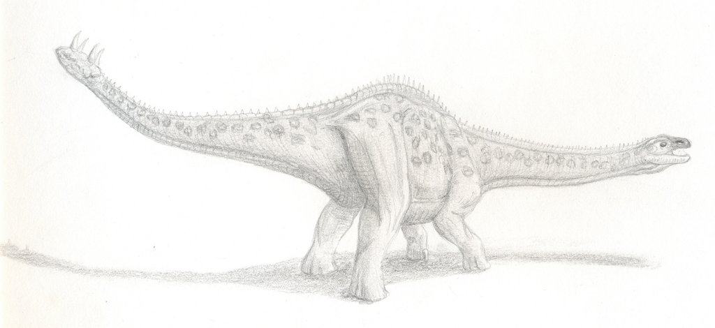 Shunosaurus by Martin Colombo
